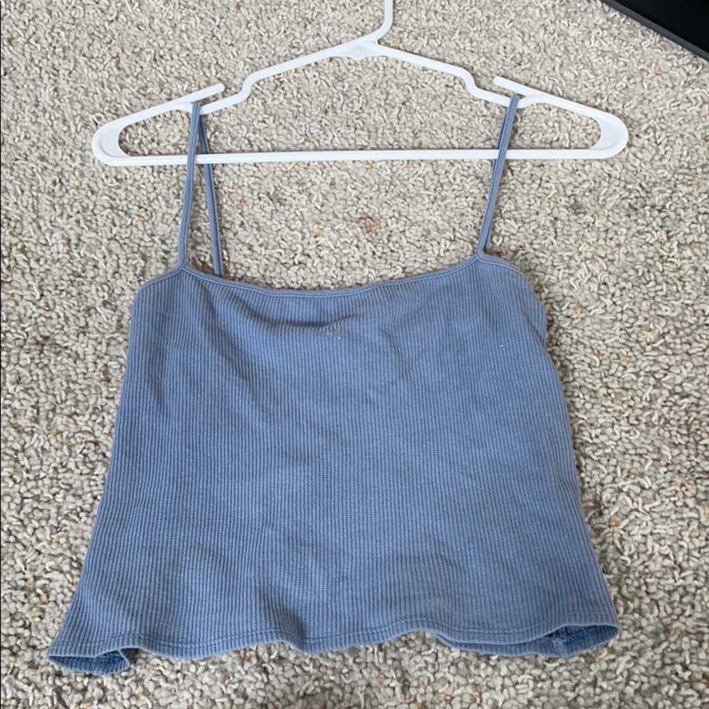 Blue tank top